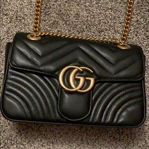 GG Quilted Chain Purse